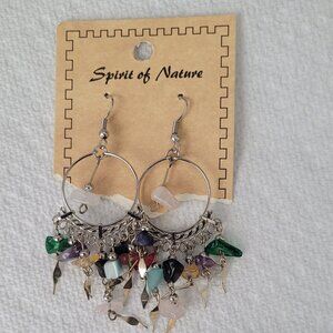 NWT Spirit of Nature Bohemian Style Dangle Earrings